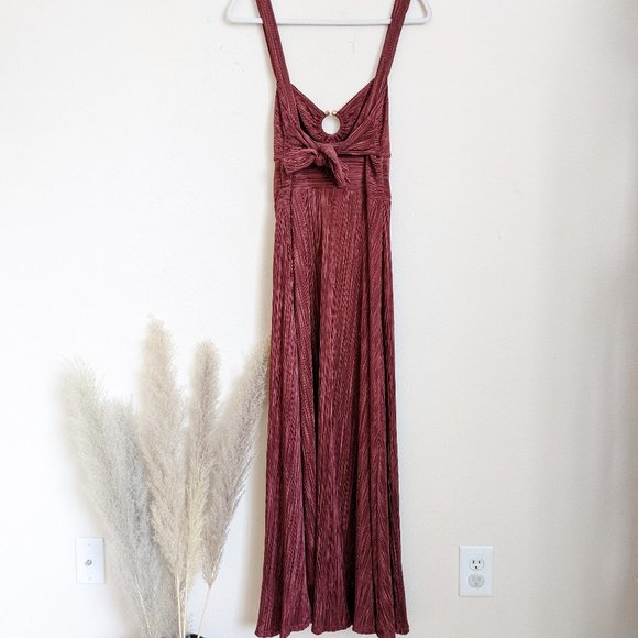 NWT Free People Sabine Midi dress * Medium - Picture 9 of 12